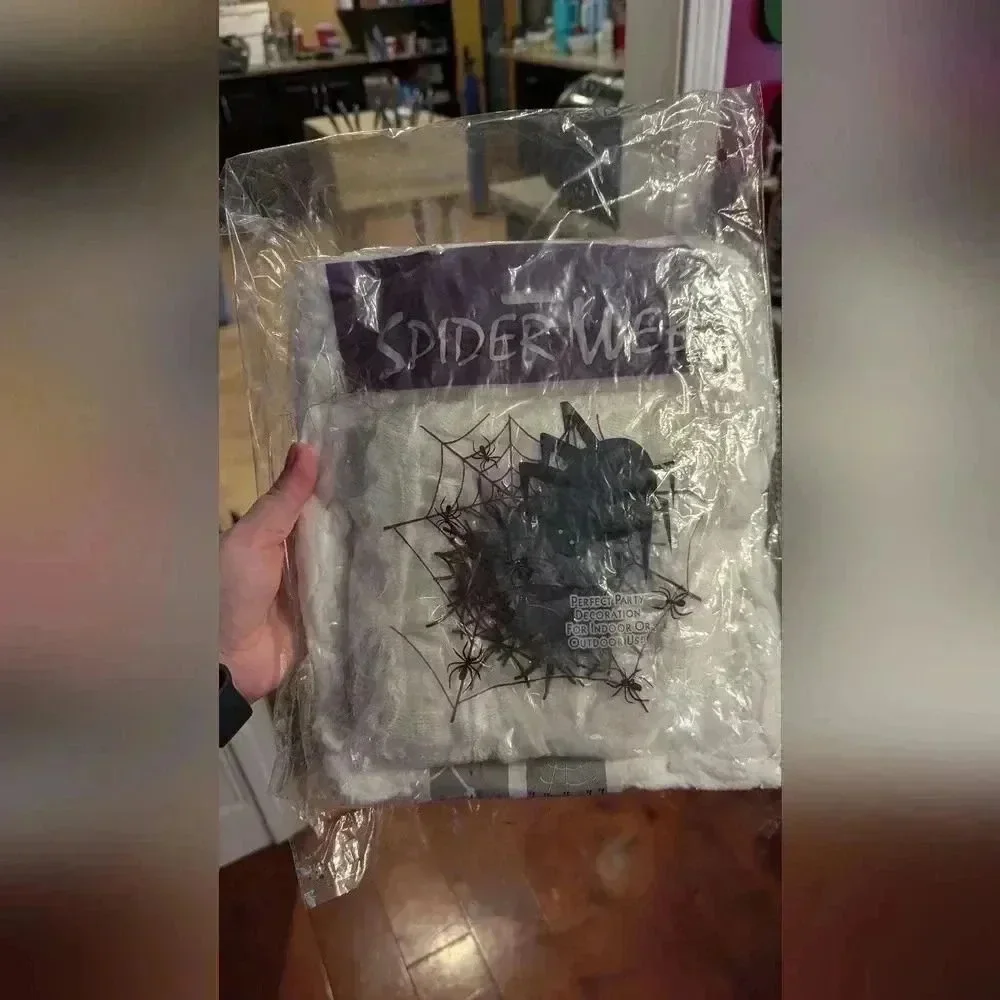 Spider Web Halloween Decoration (New)